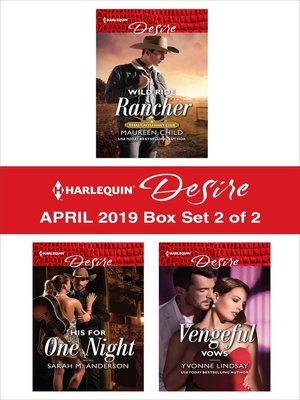 cover image of Harlequin Desire April 2019: Box Set 2 of 2